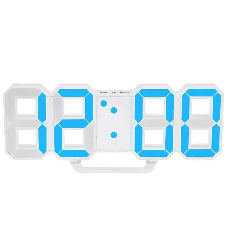 

Multifunctional LED Clock Large LED Digital Wall Clock 12H / 24H Time Display with Alarm and Snooze Function Luminance Adjusta