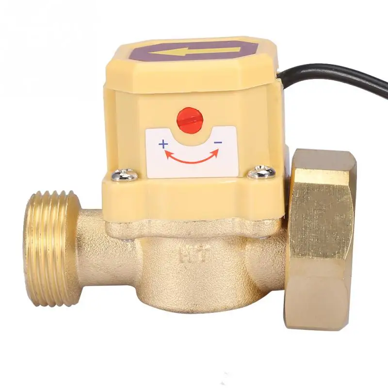HT-200 Water Pump Switch AC220V Flow Sensor Switch G3//4 G3//4 Thread Connection for Low Water Pressure Equipment Pump Flow Switch