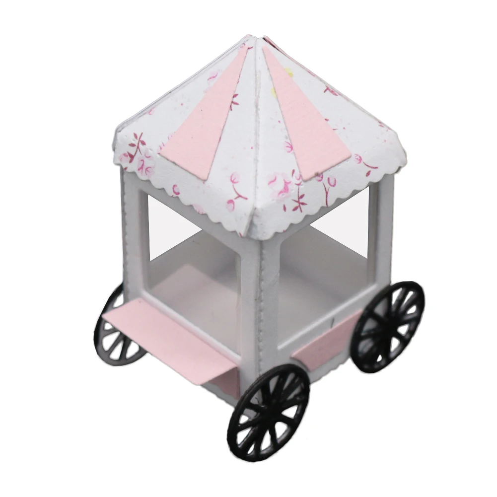 

Pavilion with wheels Craft Metal Cutting Dies Stamps And Dies For Card Making Paper Stitch Scrapbooking Embossing Stencil