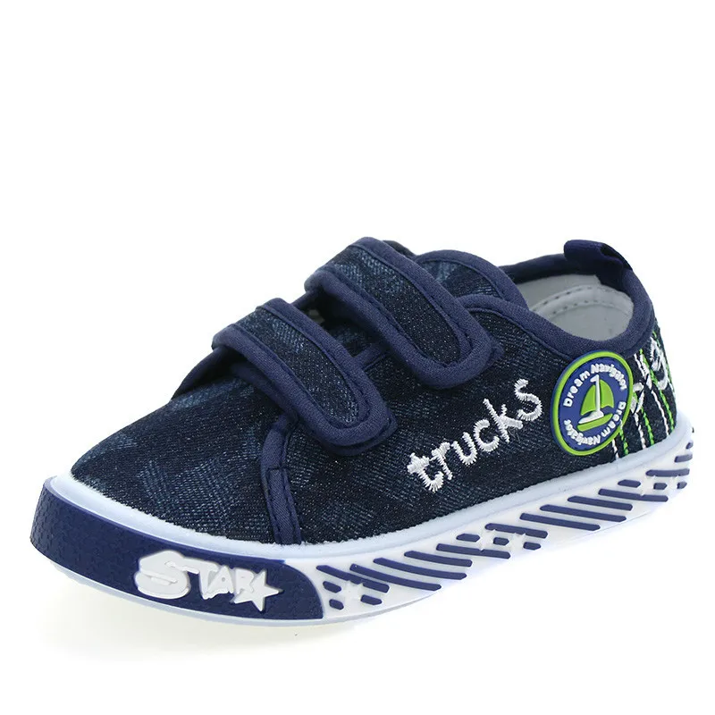 

2019 Canvas Children Shoes Sport Breathable Boys Sneakers Brand Kids Shoes for Girls Jeans Denim Casual Child Flat Canvas Shoes
