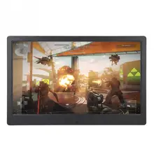 Портативный игровой экран 15," HD 1080P монитор для Xbox для PS4 стерео аудио выход Поддержка карты памяти с пультом дистанционного управления