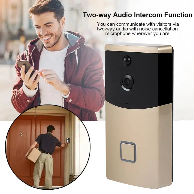 

720P Wifi IP Smart Video Doorbell Intercom Visible Camera Wireless Door Bell Home Security DoorBell timbre inalambrico deurbel