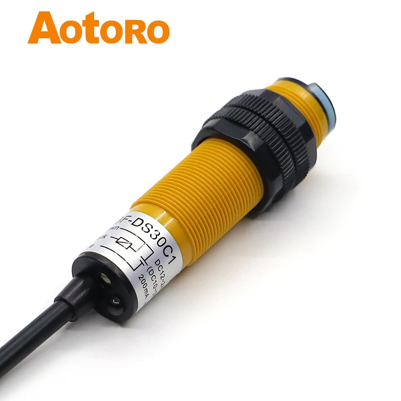 Фотоэлектрический датчик E3F DS30C1 с NPN диффузный инфракрасный преобразователь e3f