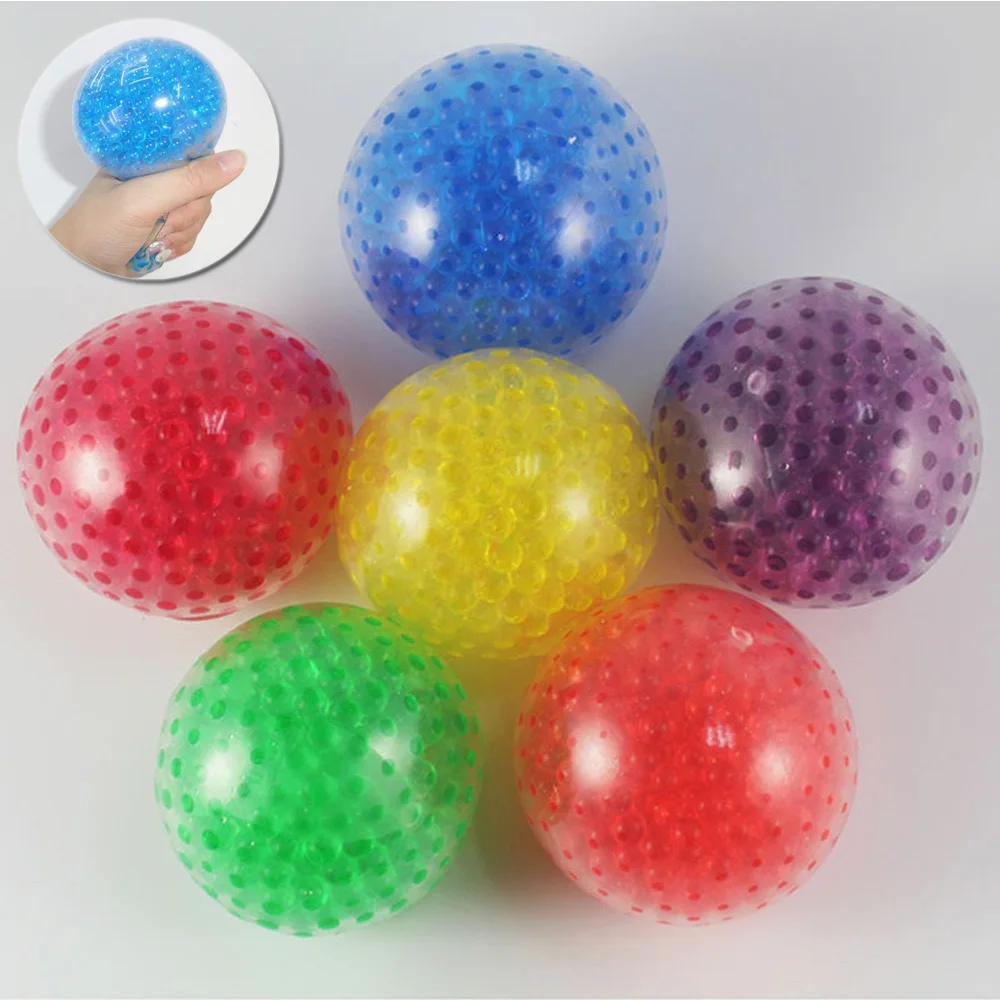 

Fashion Decompression Creative Toy 60 Bead Gel Stress Ball Anti Stress Squeeze Decompression Toy