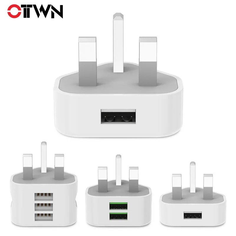 Сетевое зарядное 3 Порты usb телефон Зарядное устройство контактный переходник