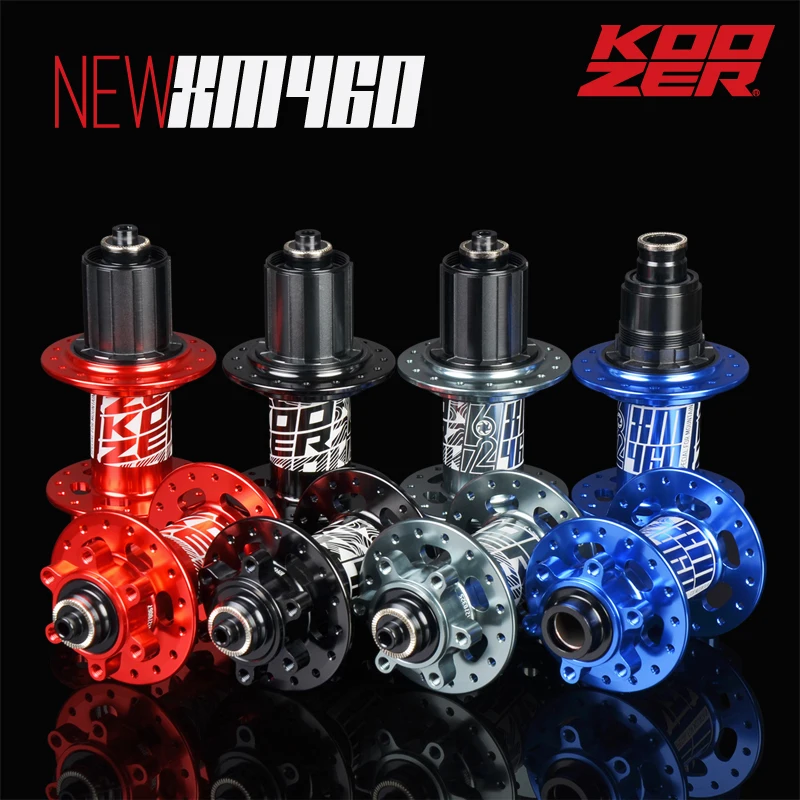 

KOOZER XM460 front rear hub 32 holes bicycle hubs quick release 4 bearings 6 pawls Rear Hub 100*9/15mm 135*10/142*12 QR Thru