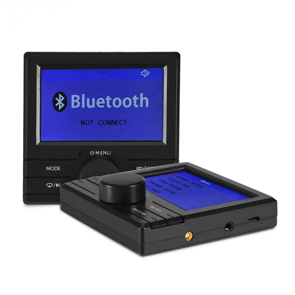 

Bluetooth Digital Radio Dual Band DAB DAB+ Radio FM Audio Receiver FM Transmitter Support TFT Digital Display with Antenna