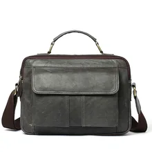 Мужская маленькая сумка для ноутбука из натуральной яловой кожи для MacBook Air, 11 дюймов, мужская сумка для ноутбука через плечо, мини сумка для компьютера