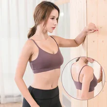 Тонкие бретельки, бюстгальтеры для движения, ударопрочный, для бега, собрать вместе, бодибилдинг, корсаж, основной бюстгальтер, лифчик, нательная одежда для йоги, высокая прочность
