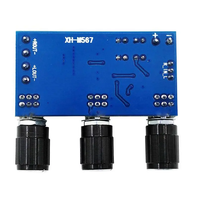 DC 12V 24V TPA3116D2 80Wx2 цифровой усилитель плата тройной регулятор громкости