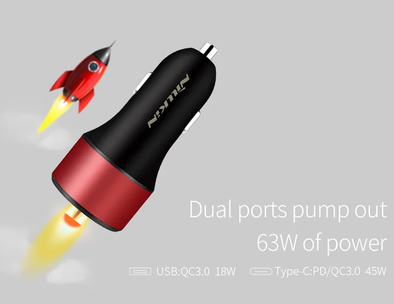 Nillkin شاحن سيارة USB سريعة تهمة 3.0 نوع C PD سريع شاحن لباد برو 12.9 9.7 الهواء 2 Air2 11 10.5 البسيطة 4 3 2 2018 اللوحي Nillkin شاحن سيارة USB سريعة تهمة 3.0 نوع C PD سريع شاحن لباد برو 12.9 9.7 الهواء 2 Air2 11 10.5 البسيطة 4 3 2 2018 اللوحي