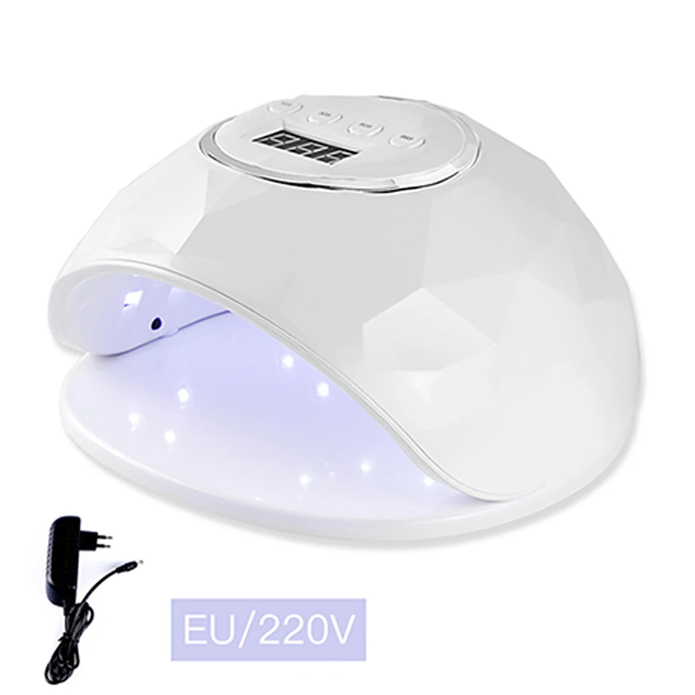 

Pedicure Smart Sensor 86W LED UV Nail Polish Gel Curing Lamp Light Gel Polish Dryer Nail Art Curing Sculpture New EU US Plug