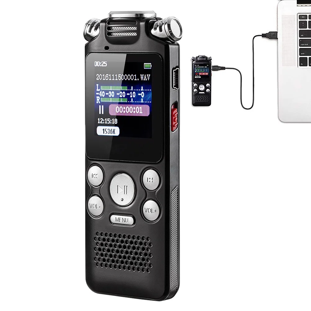Dictaphone Noise Reduction Voice Recorder Portable USB Charging Two-way Micro Lossless Mini Digital A-B Repeat Voice Recorder # Dictaphone Noise Reduction Voice Recorder Portable USB Charging Two-way Micro Lossless Mini Digital A-B Repeat Voice Recorder #