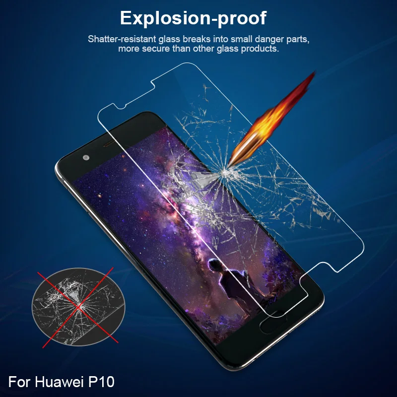 Mcdark для Huawei P10 Передняя стеклянная Защитная пленка экрана Замена P9 Plus Простая