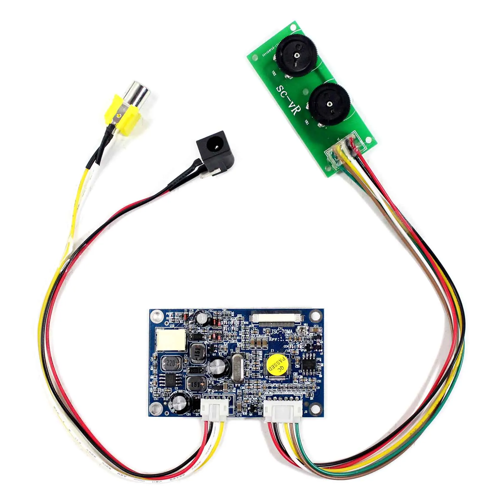 For 7inch LCD Screen CVBS input Controller Board For 26Pin TTL interface LCD Screen HSD070I651 AT070TN07 480x234 Resolution For 7inch LCD Screen CVBS input Controller Board For 26Pin TTL interface LCD Screen HSD070I651 AT070TN07 480x234 Resolution