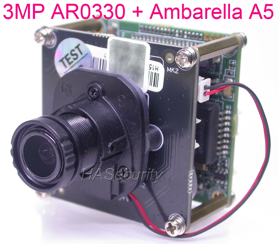 IP камера видеонаблюдения Aptina AR0330 CMOS + Ambarella A5 2048x1536 1/3 МП|Камеры видеонаблюдения| |