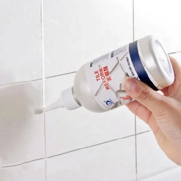 

280ml Whitener Tile Grout Crack Sealer Floor Repair Reform Waterproof Mouldproof Gapfilling Wall Toilet Floor Tiles Gap Gaulk