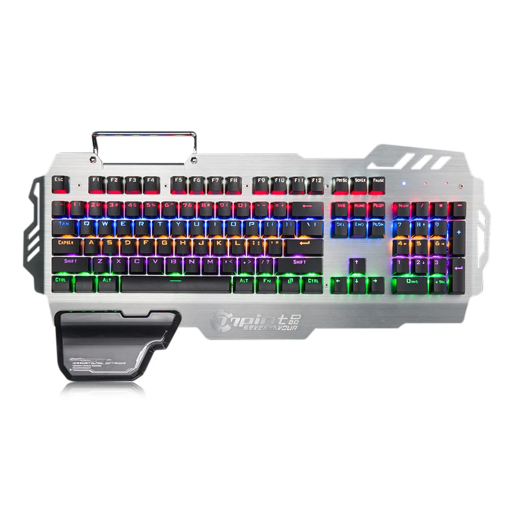 

7pin PK - 900 Mechanical Keyboard for Gamers with Backlight 104 Keys