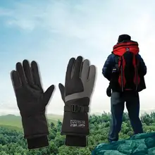 Зимние лыжные перчатки водонепроницаемые ветрозащитные теплые перчатки Теплые Зимние флисовые водонепроницаемые перчатки для сноуборда зимние мотоциклетные лыжные перчатки
