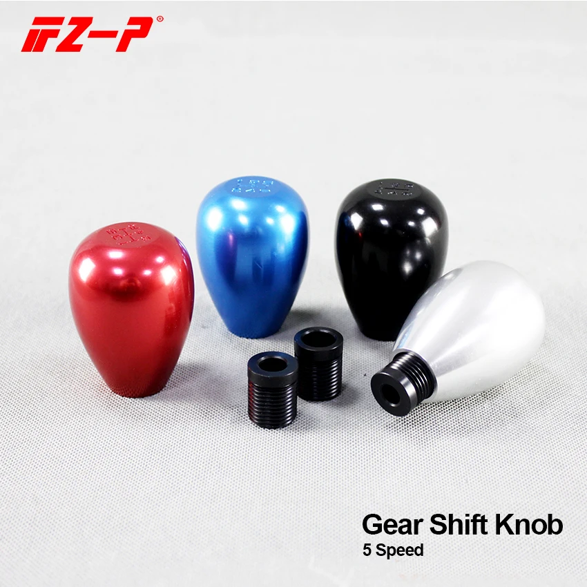 FZ-P Auto 5 velocidad de cambio de engranaje de mando aluminio pomo palanca cambio pommeau levier de vitesse universal palanca pookknop FZ-P Auto 5 velocidad de cambio de engranaje de mando aluminio pomo palanca cambio pommeau levier de vitesse universal palanca pookknop