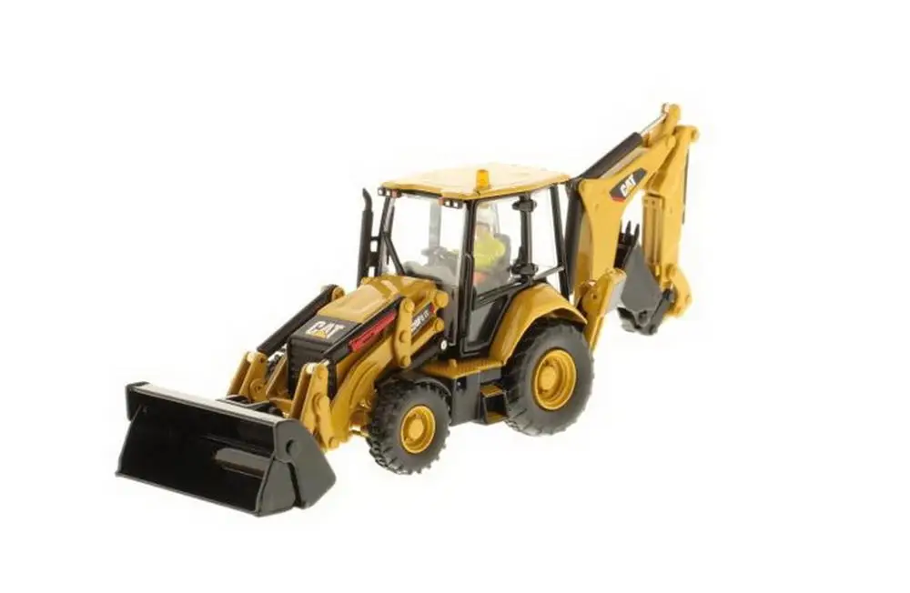 Бренд Diecast Masters 1/50 весы Caterpillar Cat 420F2 его погрузчик с обратной лопатой трактора