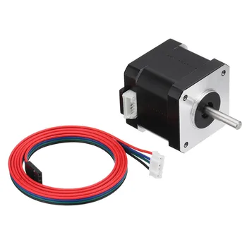 

17HS4401S-D150S Double Shaft 48mm Nema 17 Stepper Motor 42 Motor 42BYGH 1.6A 45N.cm 4-lead for CNC Laser 3D Printer