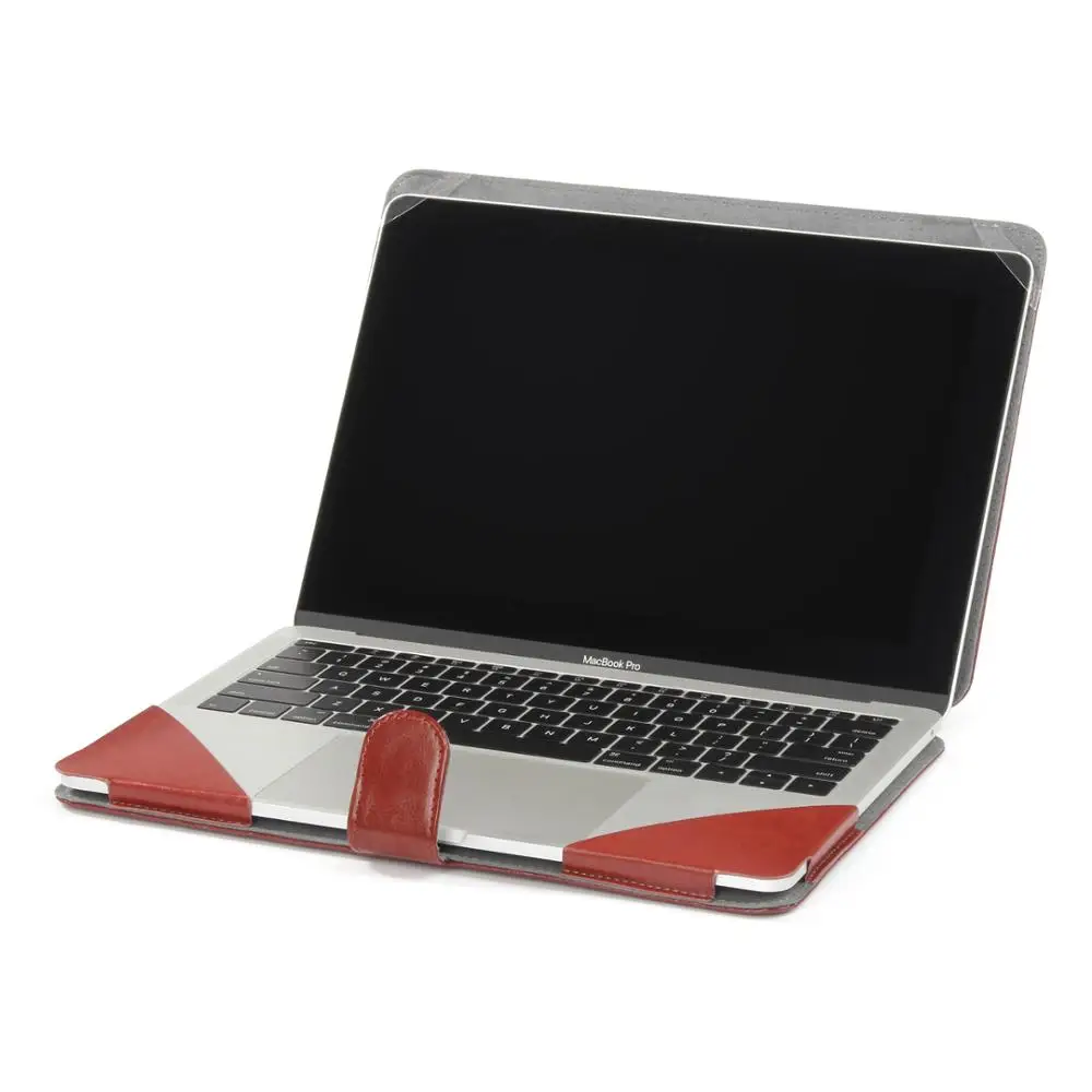 Чехол из искусственной кожи для Apple macbook Air Pro с Retina 11 12 13 15 дюймов Macbook кожаный чехол
