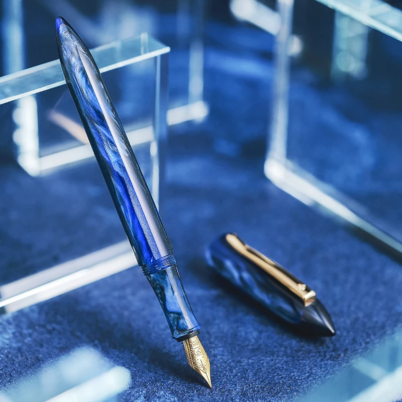 Fashin Resin Fountain Pen With Germany Schmidt Tip Student Pen Birthday