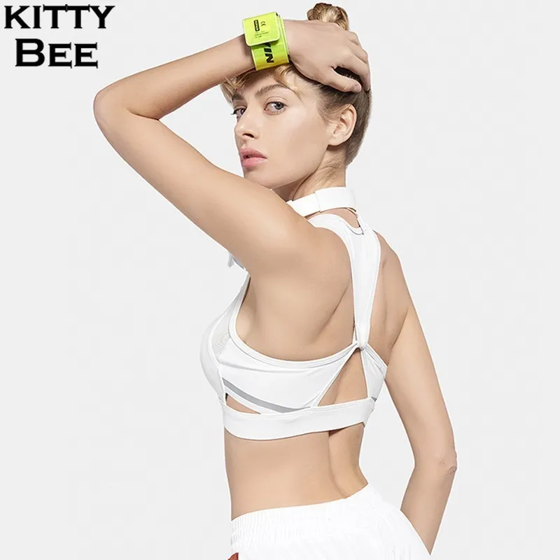 

Yoga Bra Push Up Women Fitness Gym Sports Bra Padded Breathable Sports Underwear Athletic Running Yoga Sport top Sport Clothing