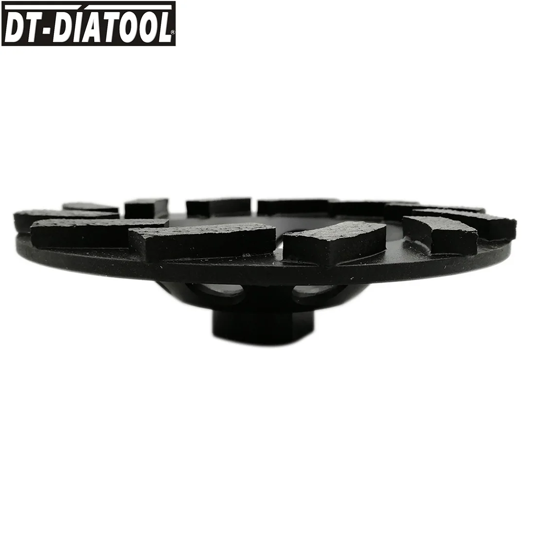 1piece Diamond Grinding Wheel Concrete Turbo Row Cup Grinding Wheel for Concrete Hard Stone with M14 Connection Dia 115mm/4.5"