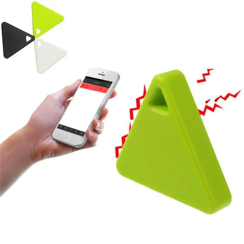 Bluetooth Tracer Haustier Hund Kind Kid GPS Locator Tag Alarm Brieftasche Key Außen Werkzeug (Lithi