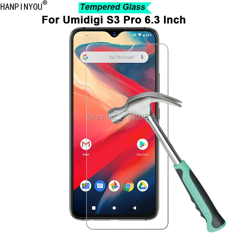Для Umidigi S3 Pro S3Pro 6 3 &quotновая твердость 9H 2.5D ультра тонкая закаленная Защитная стеклянная пленка для