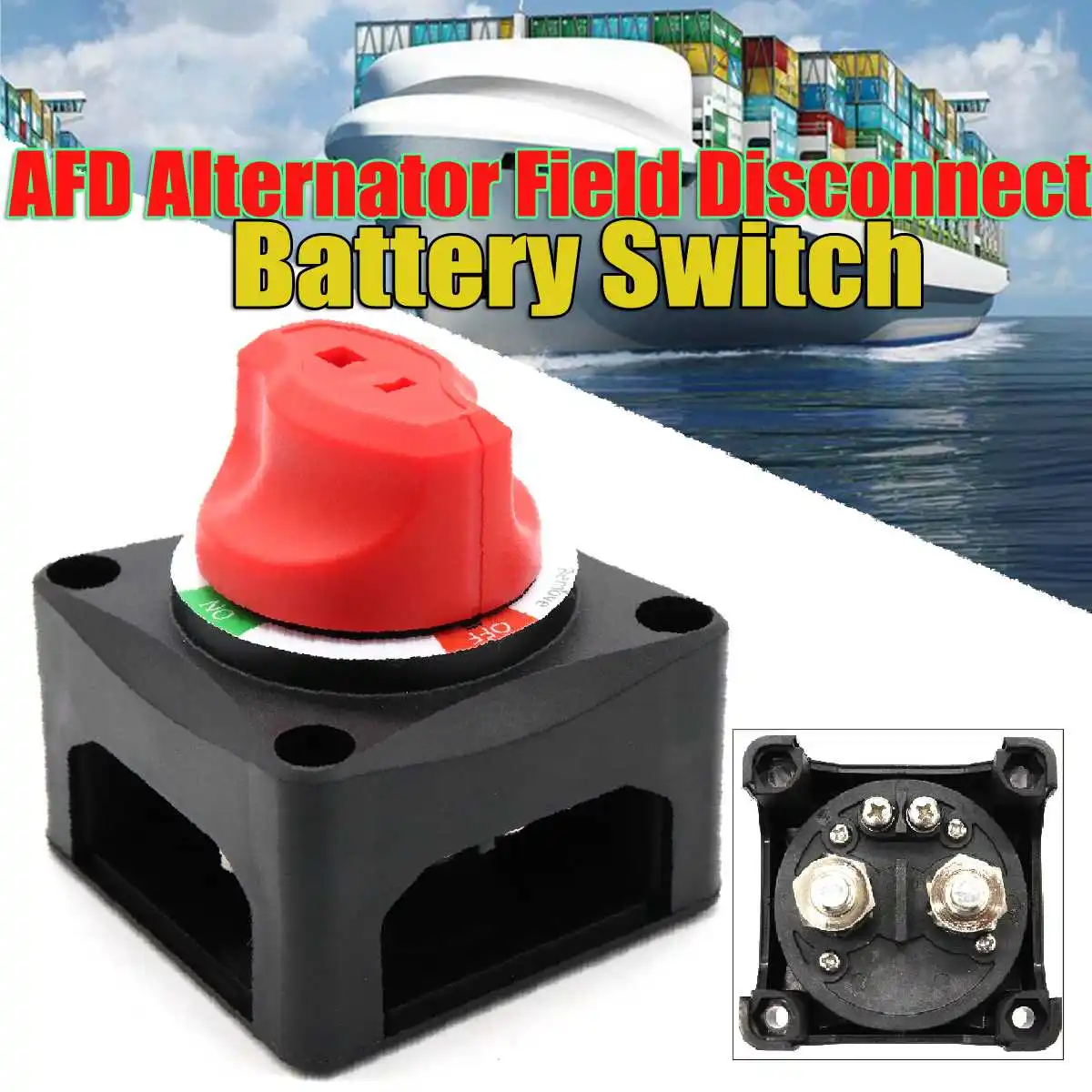 AFD Battery Switch with Accessories DC48V 275A ON Off 2Position