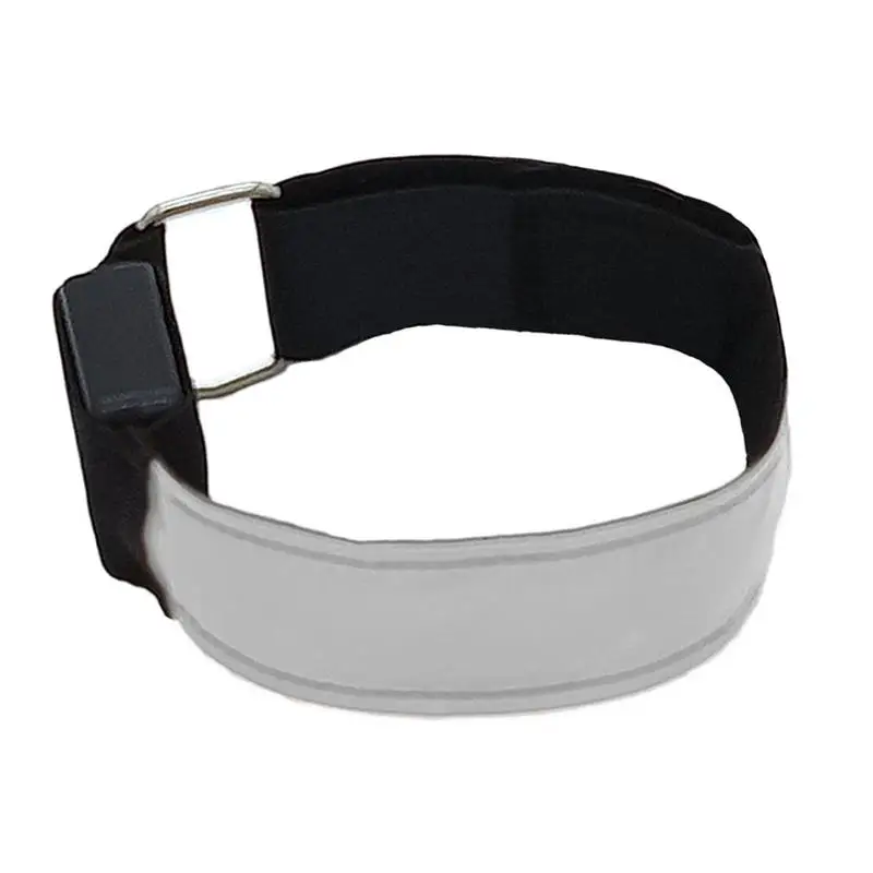 

2 Pcs LED Light Arm Band USB Rechargeable LED Luminous Armband Reflective Luminous Safety Band For Night Running