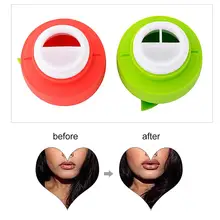 Губы в форме яблока для губ для более густых губ