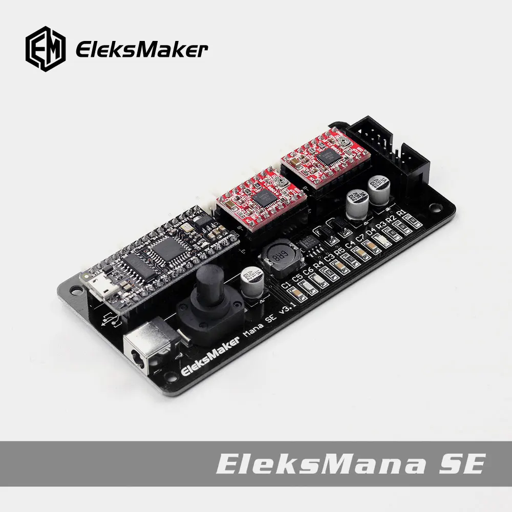 EleksMaker®EleksManaSE V3.2 2 оси шаговый двигатель драйвер плата контроллера для DIY чпу лазерный гравер контроллер