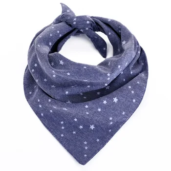 

Star Tower Cat Dog Bandana Bibs Scarf Collar Adjustable Pet Neckerchief Scarf Waterproof Saliva Towel for Small Medium Large Dog