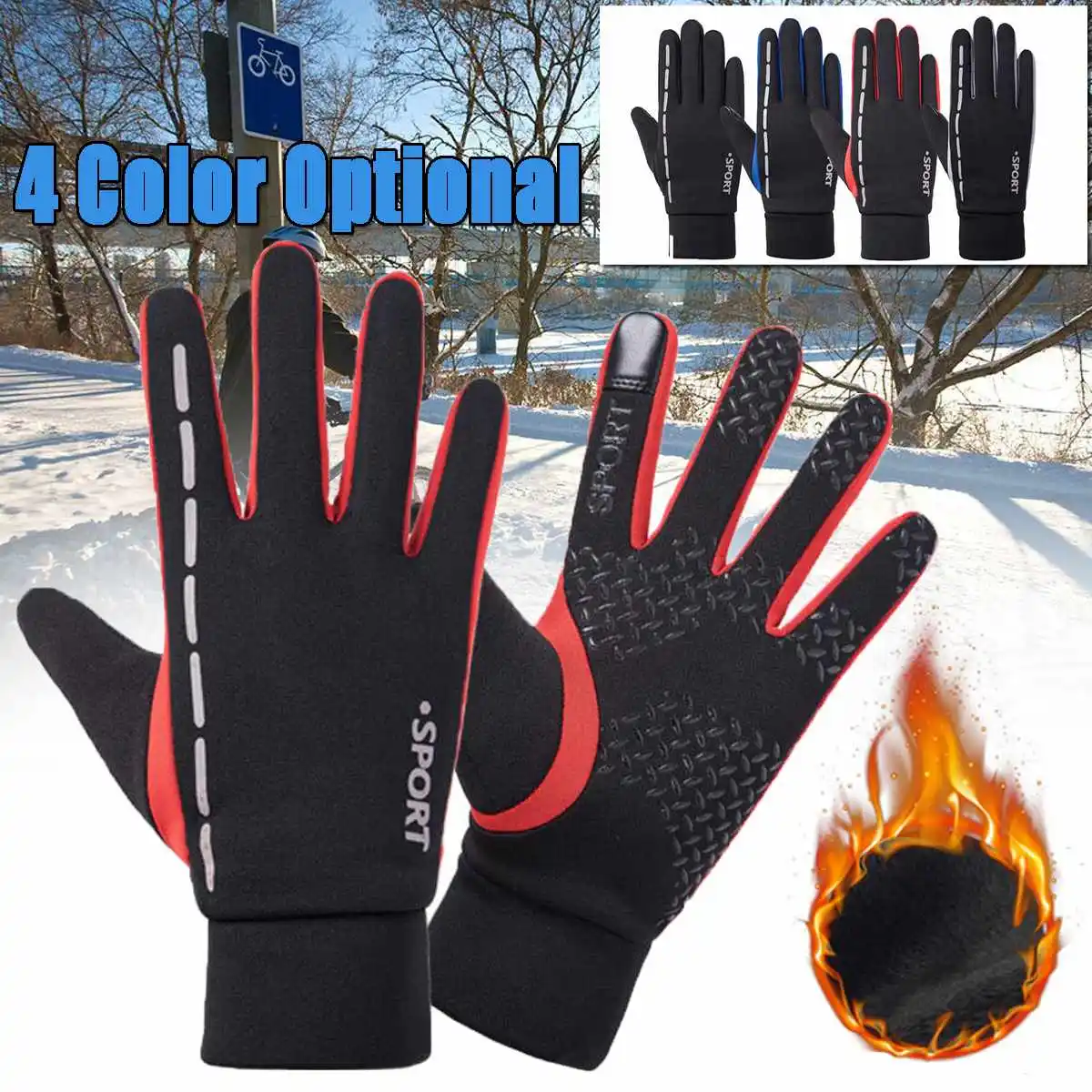 waterproof winter cycling gloves