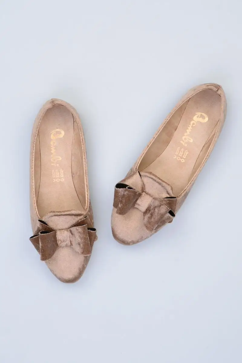

Bambi Beige Women Ballerina F0331004130