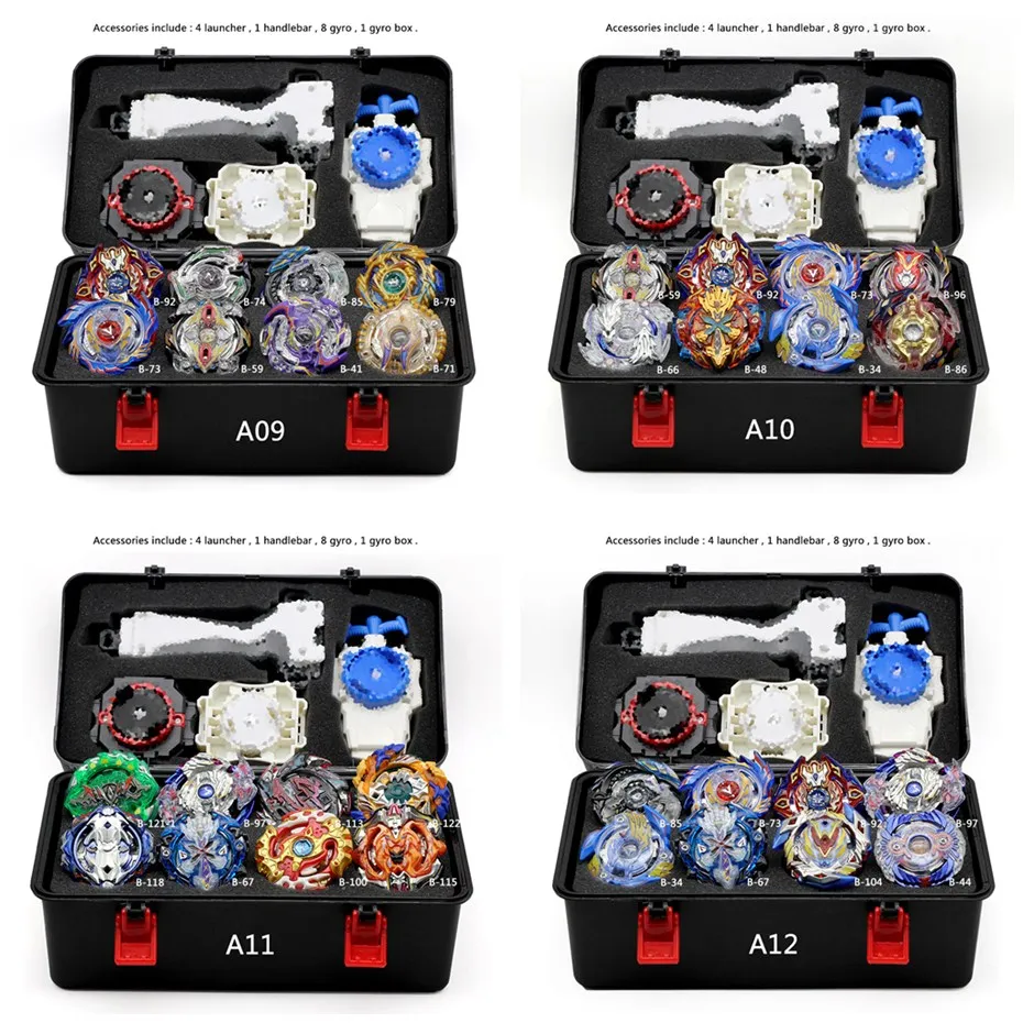 Набор игрушек TAKARA TOMY Beyblade Burst из металлического сплава 4D с пусковым устройством