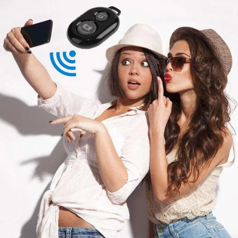 Беспроводной Bluetooth пульт дистанционного спуска затвора для селфи управления