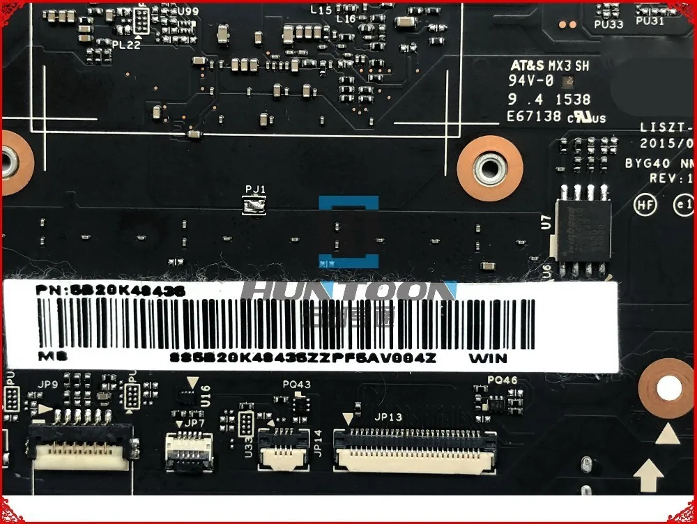 Высококачественная материнская плата MB 5B20K48435 для Lenovo YOGA 900 13ISK BYG40 NM A411 SR2EZ I7 6500U 8GB