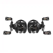 Магнитное тормозное рыболовное колесо высокая скорость 12+ 1 Шариковые подшипники капли воды Карп baitcasing Рыболовная катушка колеса рыболовные снасти