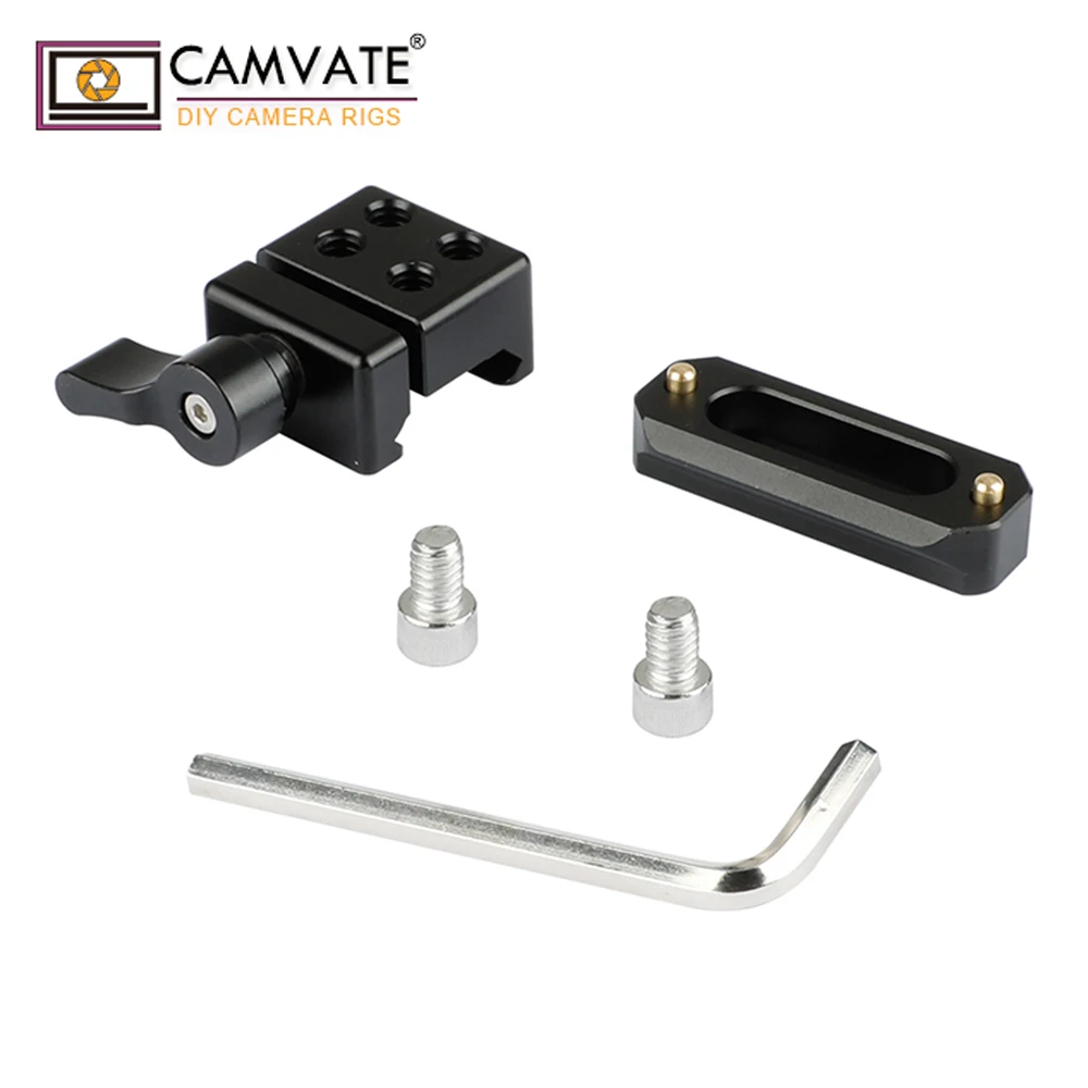 

CAMVATE Quick Release NATO Clamp & 50mm Safety Rail C1972