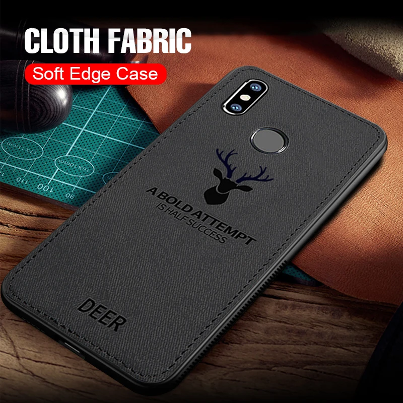 

Cloth Fabric Deer Pattern Phone Case For Xiaomi Mi 9 9SE 8 lite 5X A1 6X A2 Case For Redmi 7 Note 7 5 6 pro 4 4X S2 6 6A 6pro