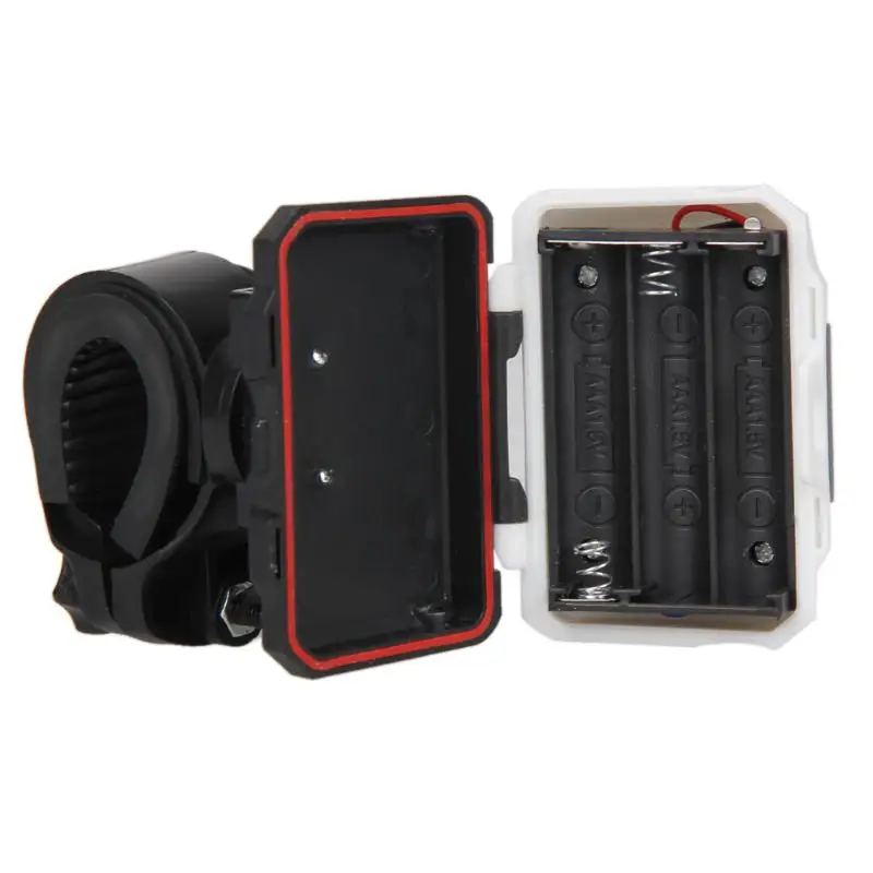 Flash Deal 3W LED Headlamp White Waterproof Headlight 2 Red Flashlight Camping Riding 5