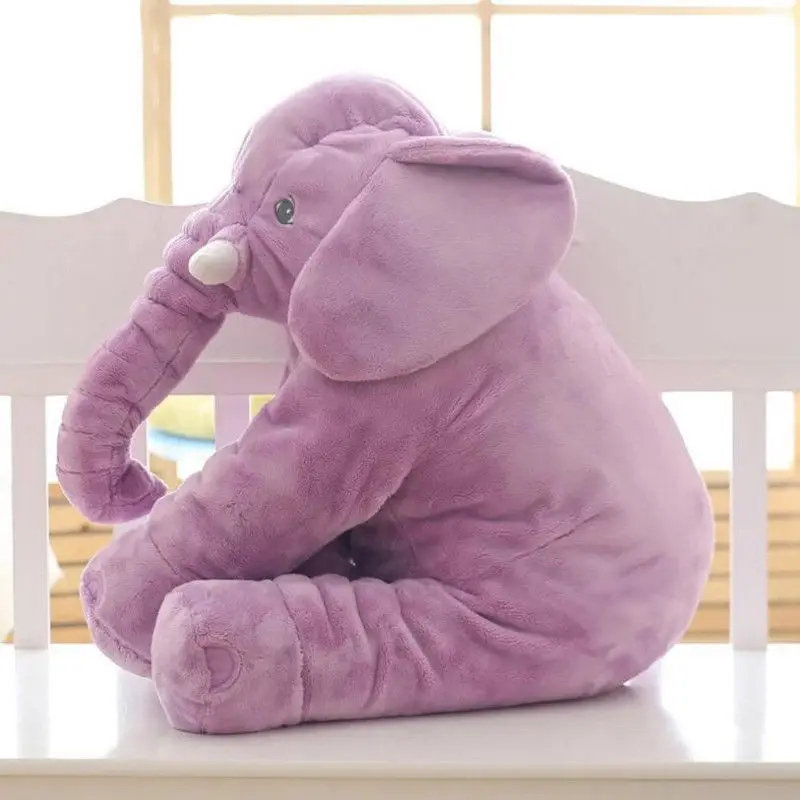 Murah Pudcoco Anak Bayi Lembut Gajah Bantal Plush Mainan Barang Lumbar Bantal Panjang Hidung Boneka