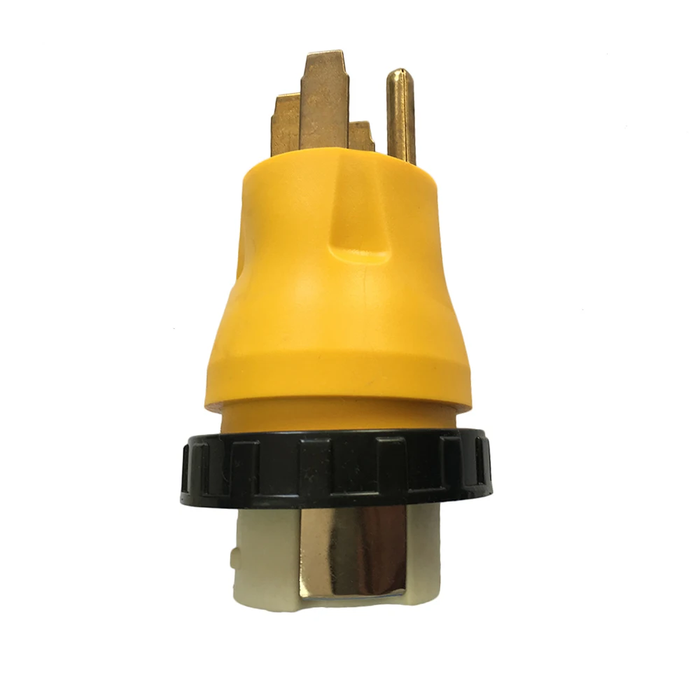 Power Cord Adapter Plug 15A Male to 50A Twist Lock Female
