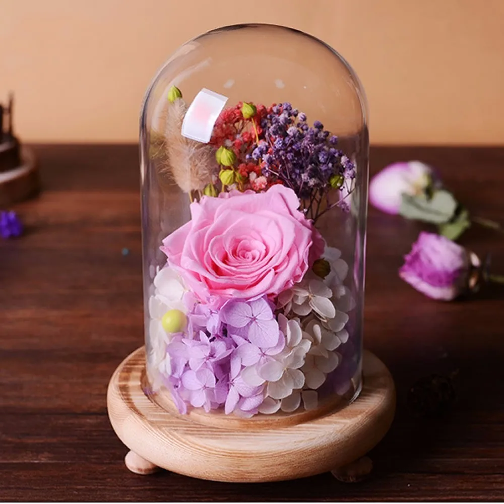 Sweet Preserved Flower Gift Valentine's Day Birthday Gifts Natural