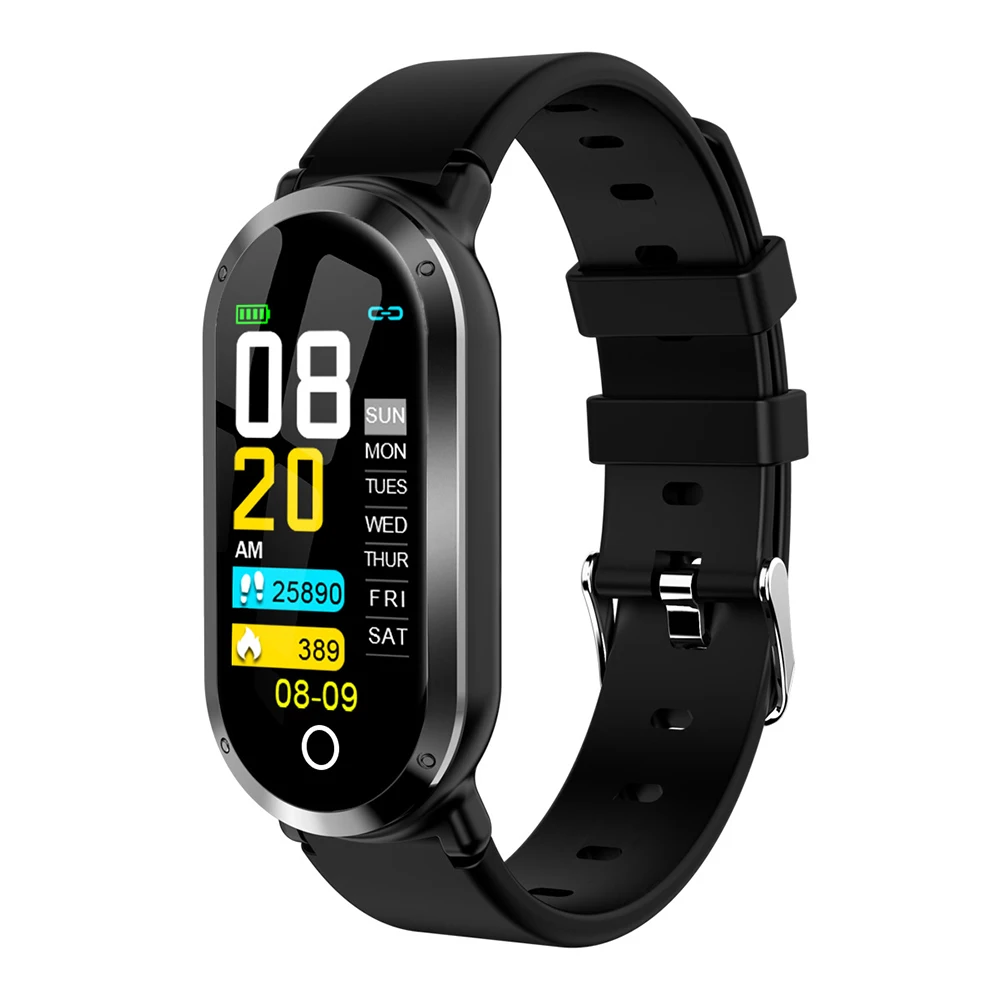 

T1 Color Screen Smart Wristband Call Reminder Sport Pedometer Heart Rate Blood Pressure Fitness Tracker Bluetooth Smart Bracelet